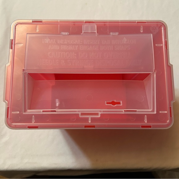 Red Sharps Container - Picture 3 of 10